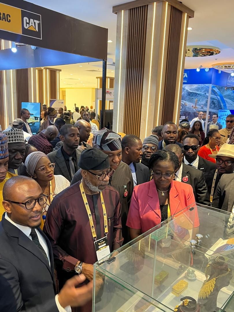 Photograph from: Diamond Sponsor of the 9th Nigeria Mining Week