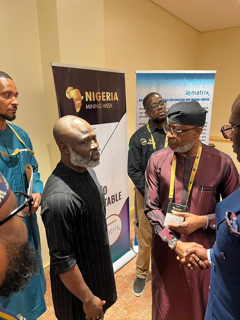 Photograph from: Diamond Sponsor of the 9th Nigeria Mining Week