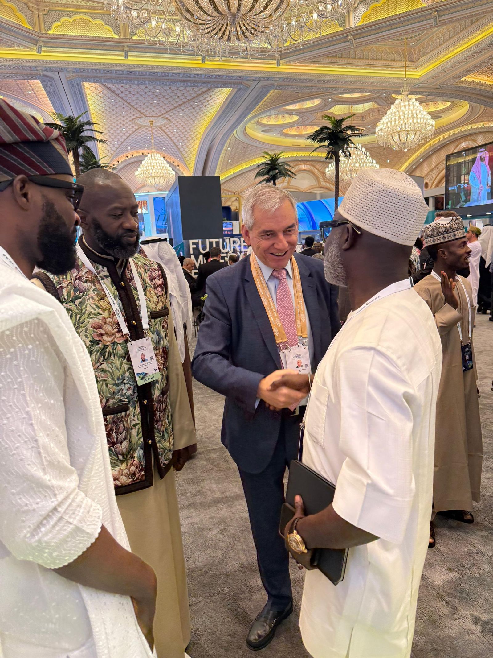 Photograph from: Kursi Group attends the 2025 Future Minerals Forum in Riyadh